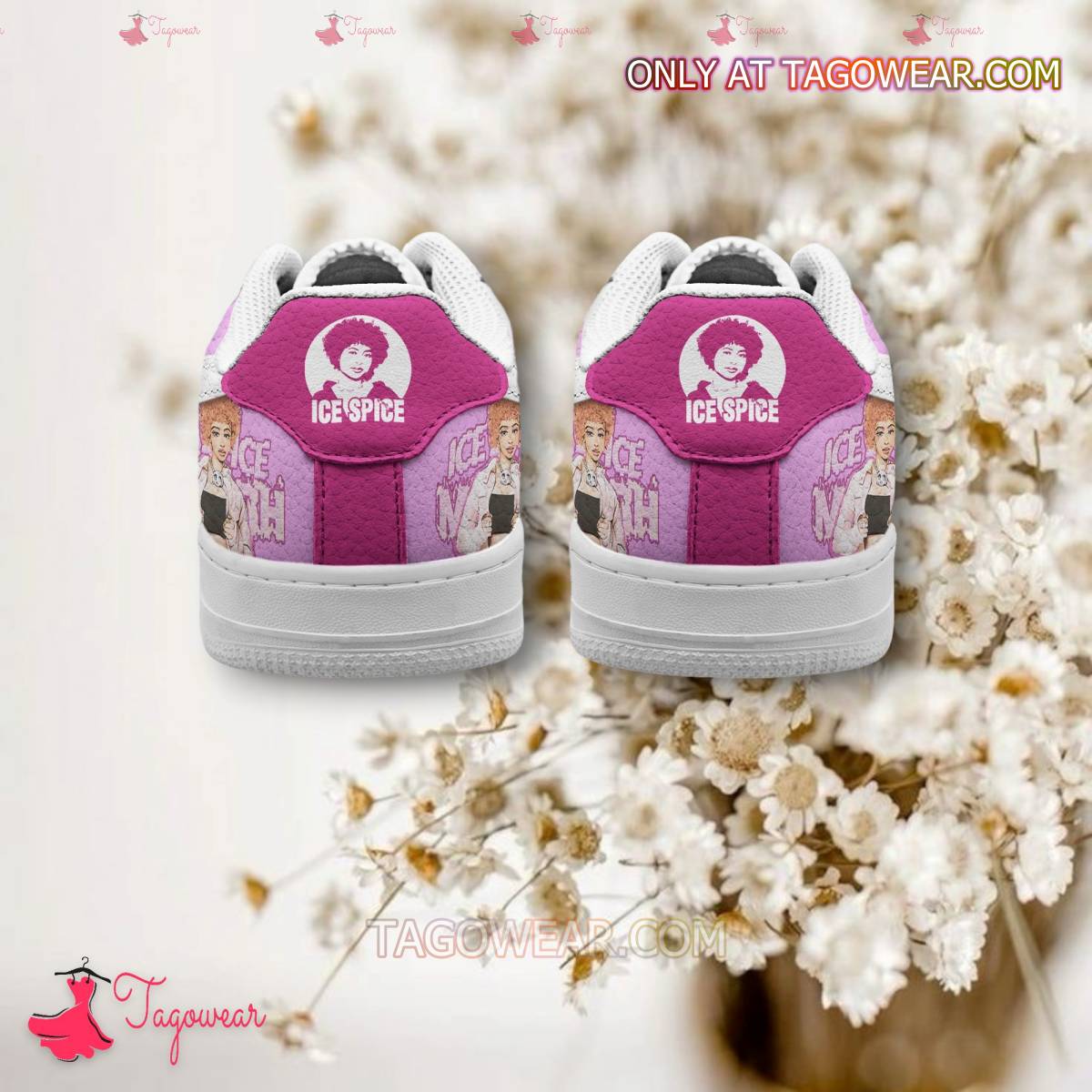 Ideafootwear Ice Spice Air Low-Top Sneakers Shoes For Men And Women 3