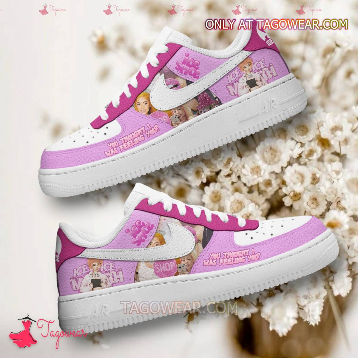 Ideafootwear Ice Spice Air Low-Top Sneakers Shoes For Men And Women 2