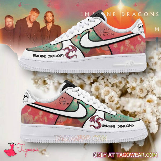Ideafootwear Imagine Dragons Loom Air Low-Top Sneakers Shoes For Men And Women 1