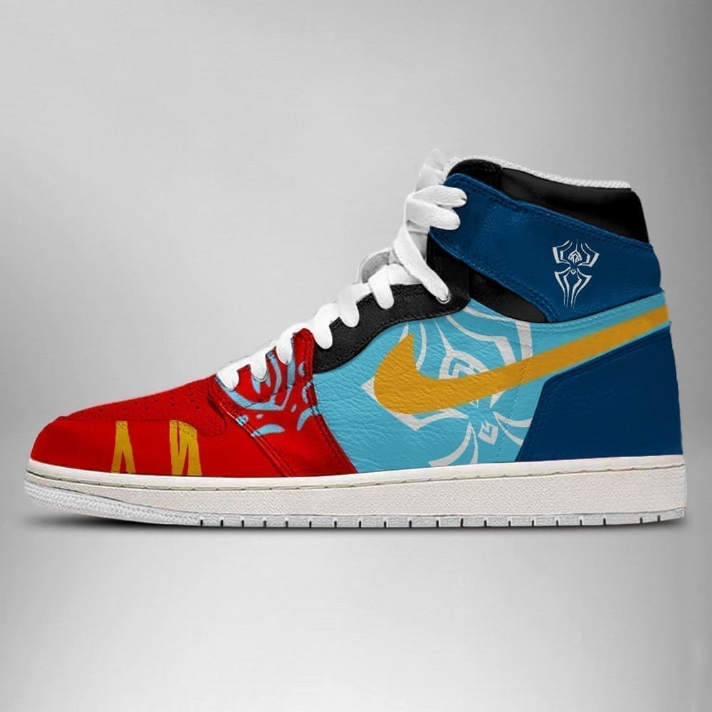 Ideafootwear India Spider-Man AJ1 High Sneakers Shoes For Men And Women