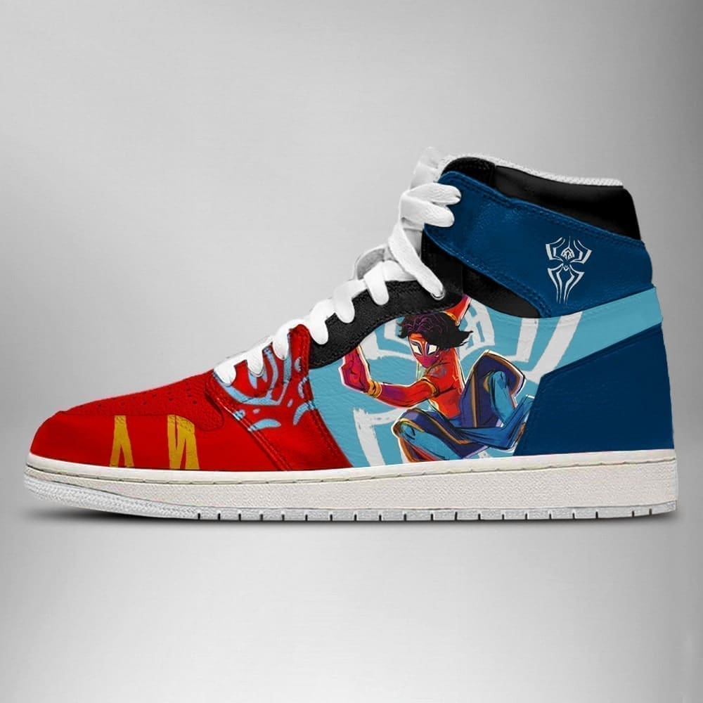 Ideafootwear India Spider-Man AJ1 High Sneakers Shoes For Men And Women