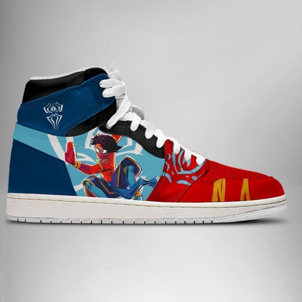 Ideafootwear India Spider-Man AJ1 High Sneakers Shoes For Men And Women