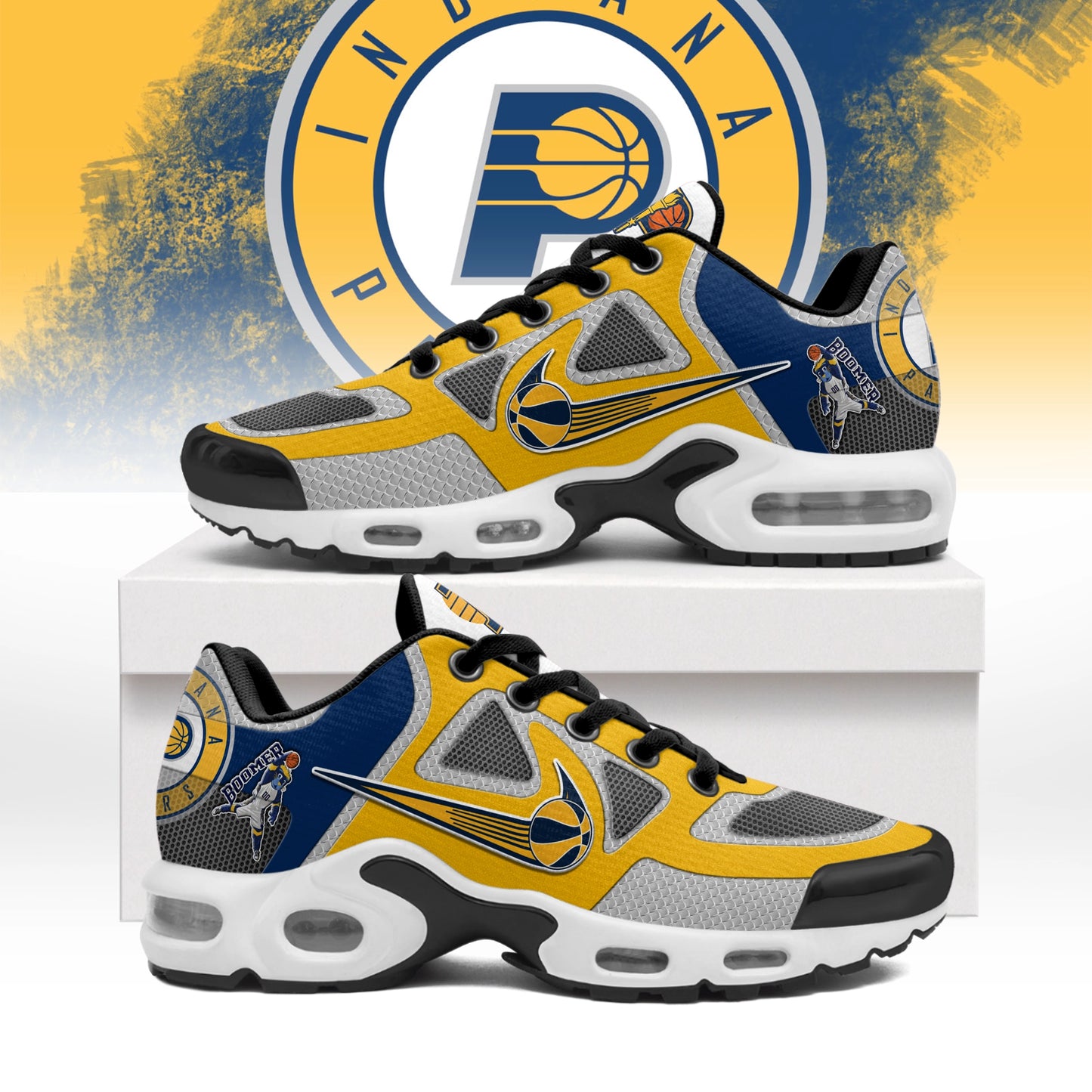Ideafootwear Indiana Pacers TN Shoes Sneakers For Men And Women