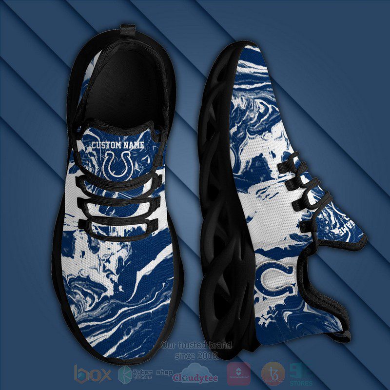 Ideafootwear Indianapolis Colts Max Soul Shoes Sneakers For Men And Women