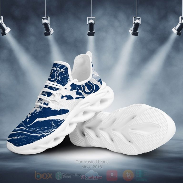 Ideafootwear Indianapolis Colts Max Soul Shoes Sneakers For Men And Women
