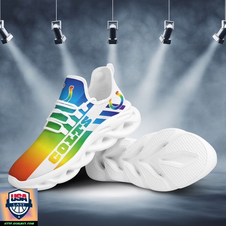 Ideafootwear Indianapolis Colts Max Soul Shoes Sneakers For Men And Women