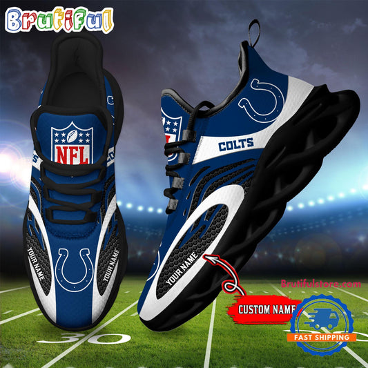 Ideafootwear Indianapolis Colts Max Soul Shoes Sneakers For Men And Women