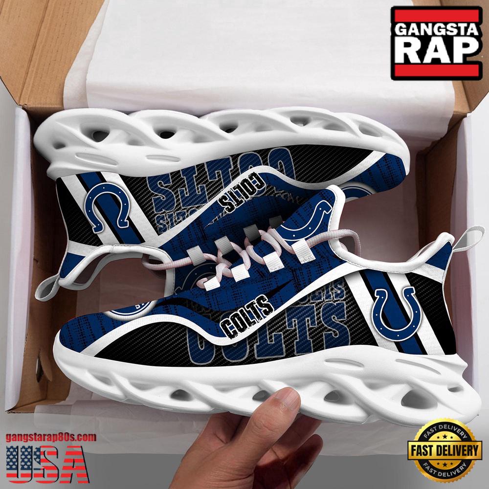 Ideafootwear Indianapolis Colts Max Soul Shoes Sneakers For Men And Women