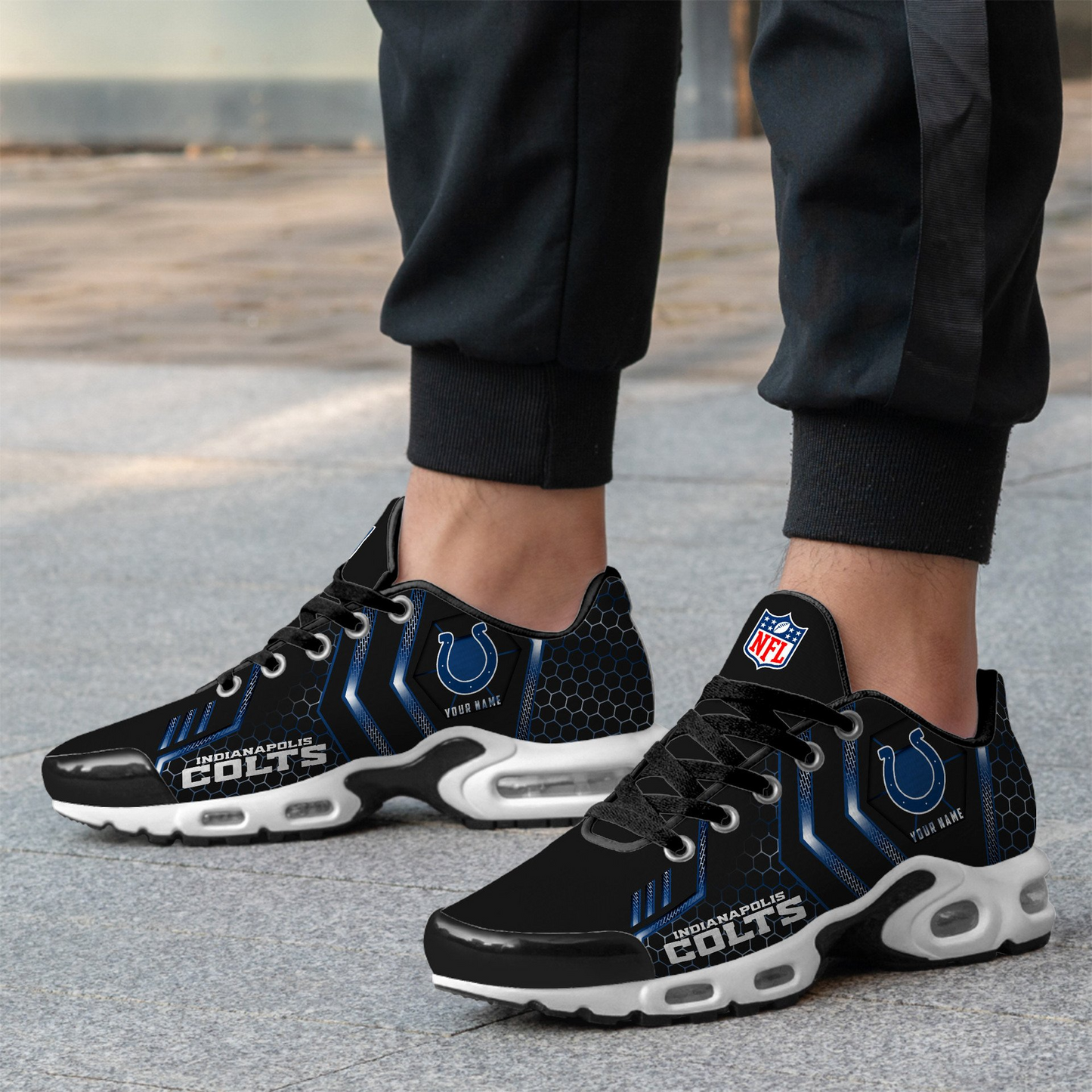 Ideafootwear Indianapolis Colts TN Shoes Sneakers For Men And Women