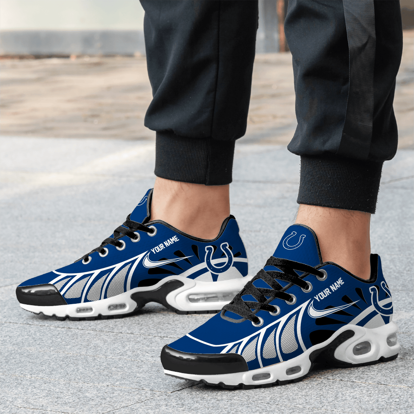 Ideafootwear Indianapolis Colts TN Shoes Sneakers For Men And Women