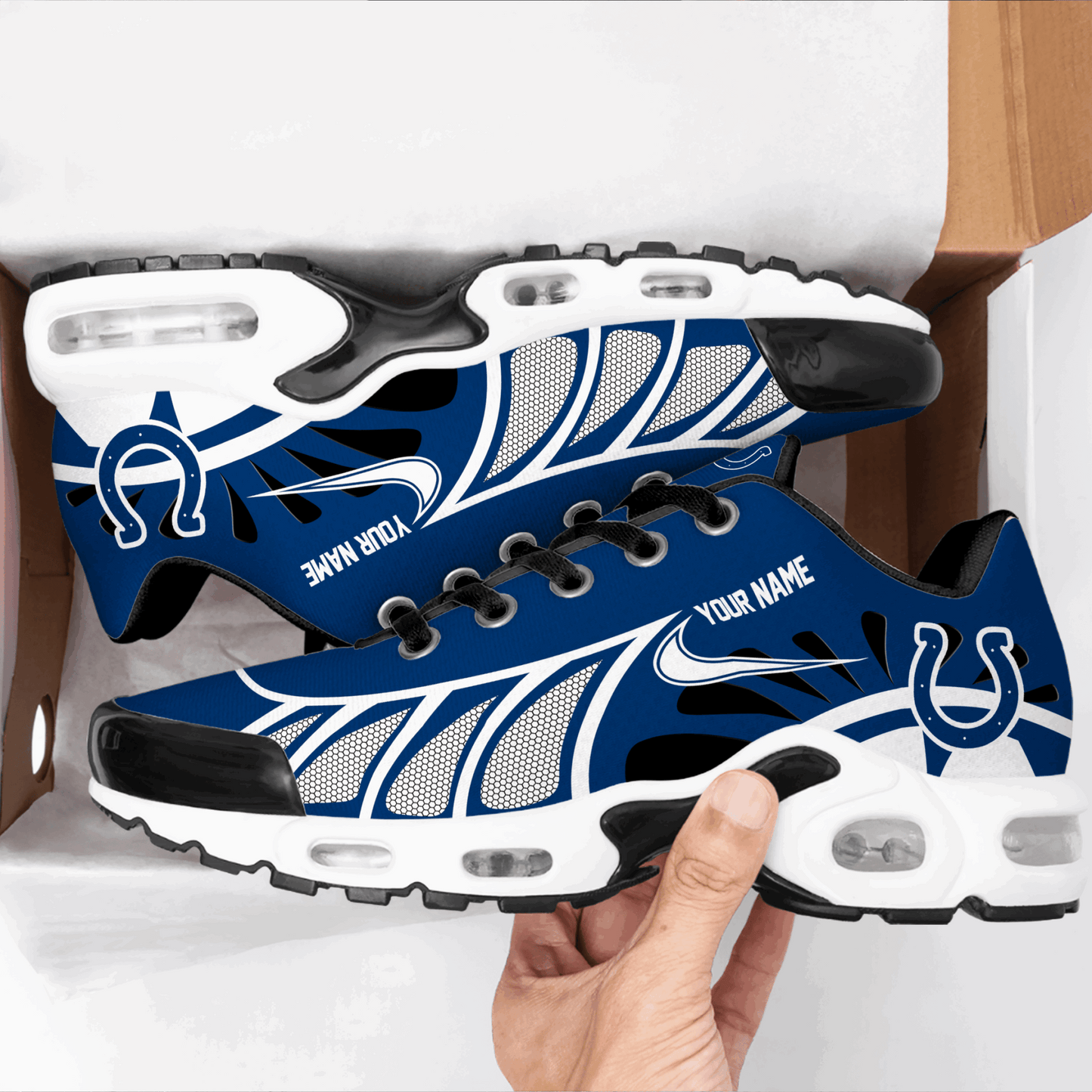 Ideafootwear Indianapolis Colts TN Shoes Sneakers For Men And Women