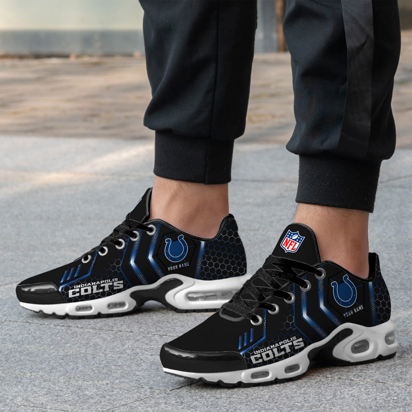 Ideafootwear Indianapolis Colts TN Shoes Sneakers For Men And Women