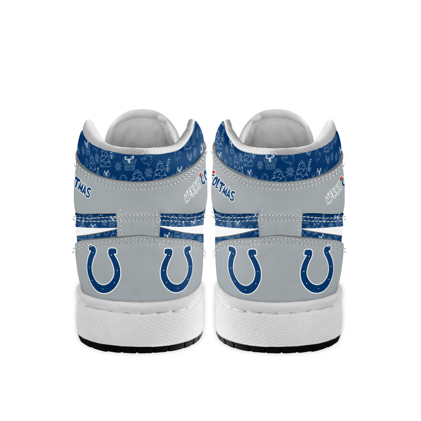 Ideafootwear Indianapolis Colts x The Grinch x Christmas AJ1 High Sneakers Shoes For Men And Women