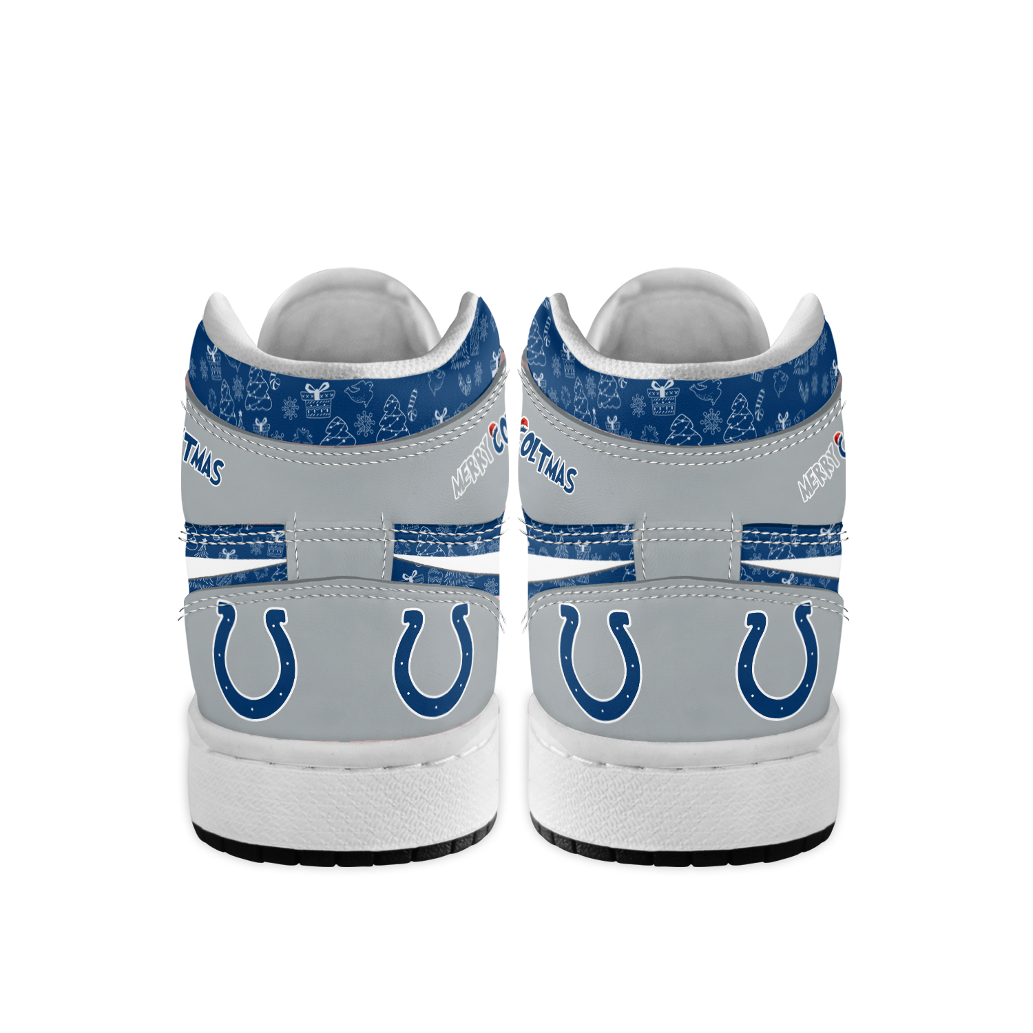 Ideafootwear Indianapolis Colts x The Grinch x Christmas AJ1 High Sneakers Shoes For Men And Women