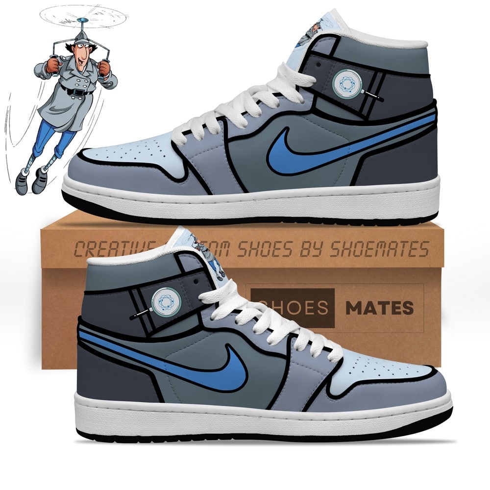 Ideafootwear Inspector Gadget AJ1 High Sneakers Shoes For Men And Women