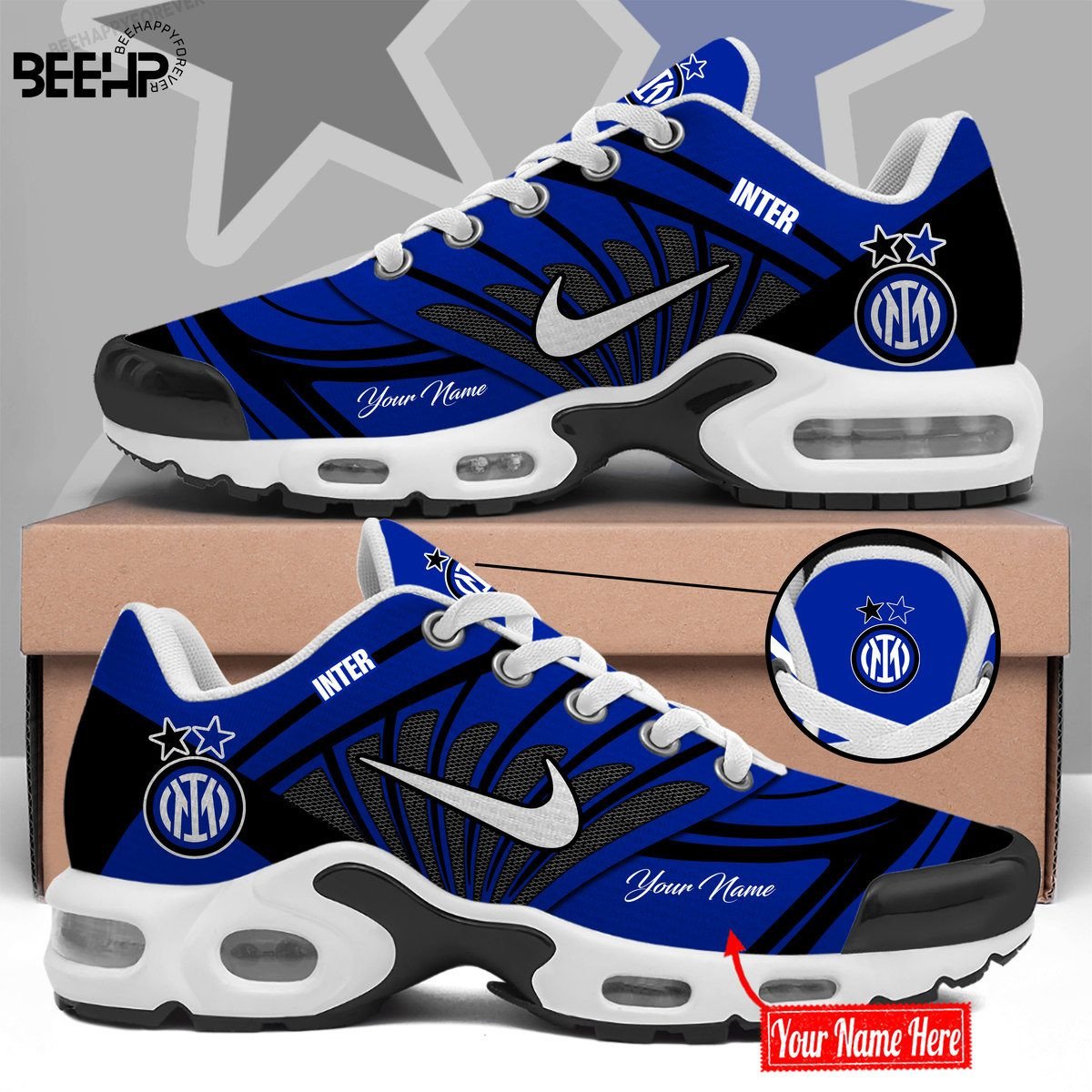 Ideafootwear Inter Milan FC TN Shoes Sneakers For Men And Women