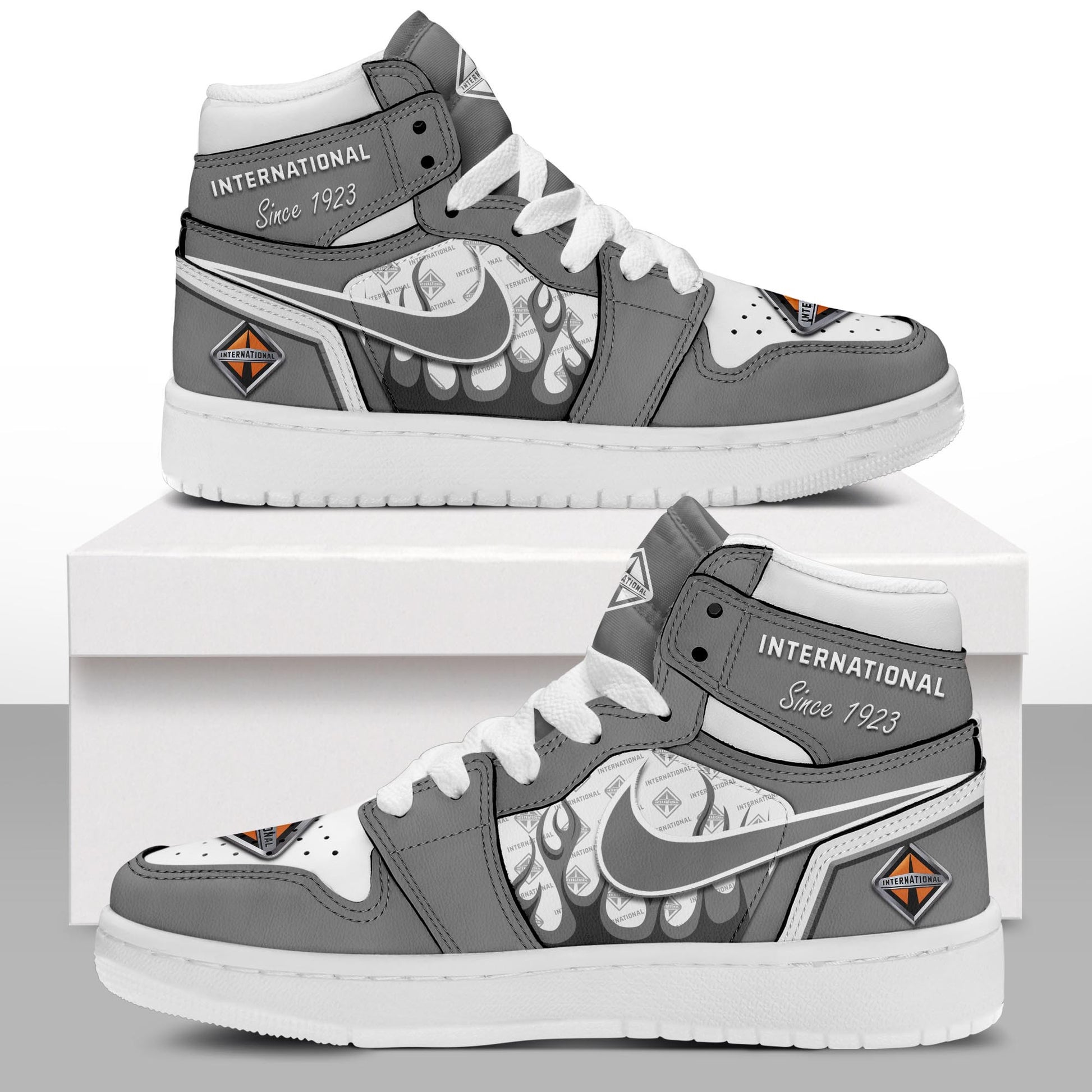 Ideafootwear International AJ1 High Sneakers Shoes For Men And Women