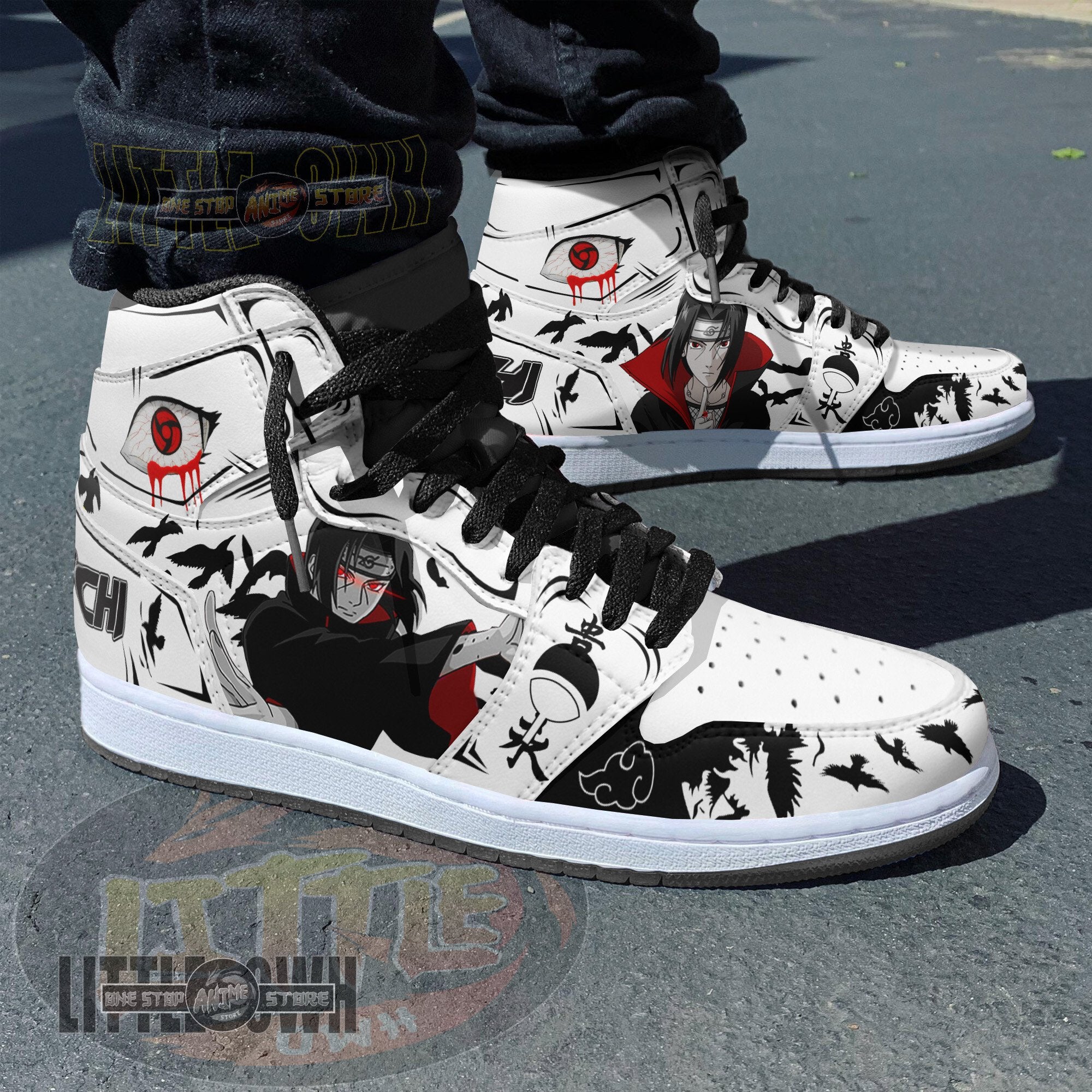 Ideafootwear Itachi AJ1 High Sneakers Shoes For Men And Women