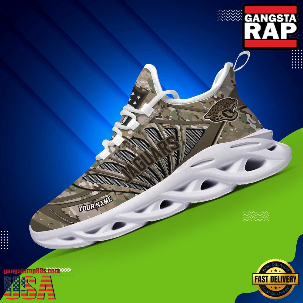 Ideafootwear Jacksonville Jaguars Max Soul Shoes Sneakers For Men And Women