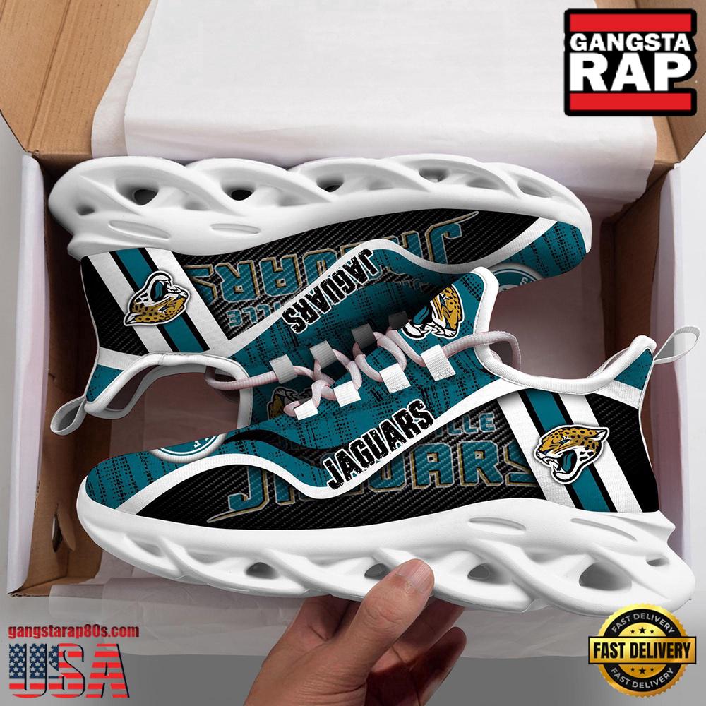 Ideafootwear Jacksonville Jaguars Max Soul Shoes Sneakers For Men And Women