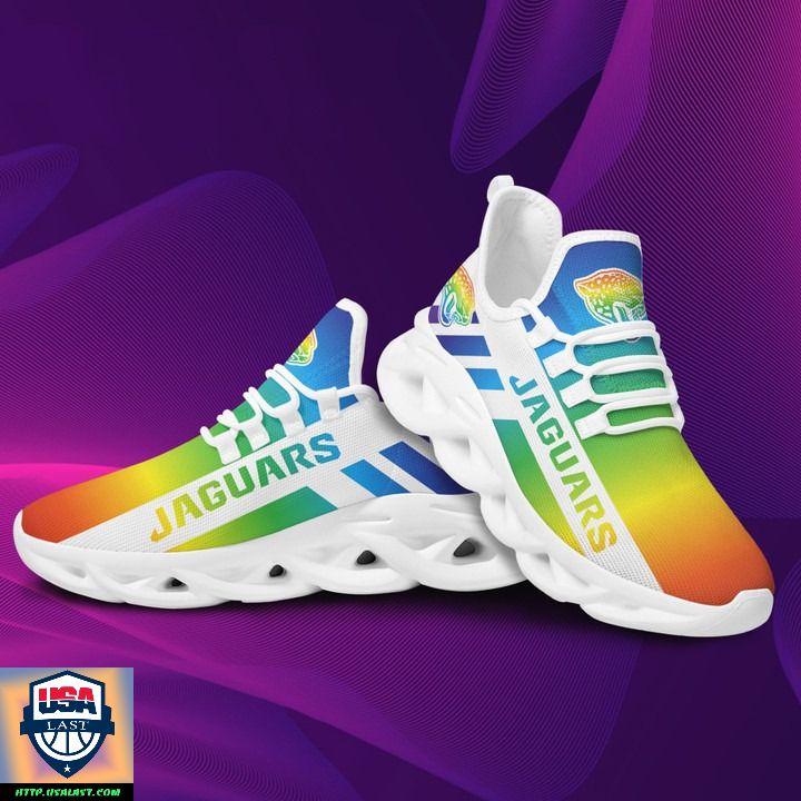 Ideafootwear Jacksonville Jaguars Max Soul Shoes Sneakers For Men And Women