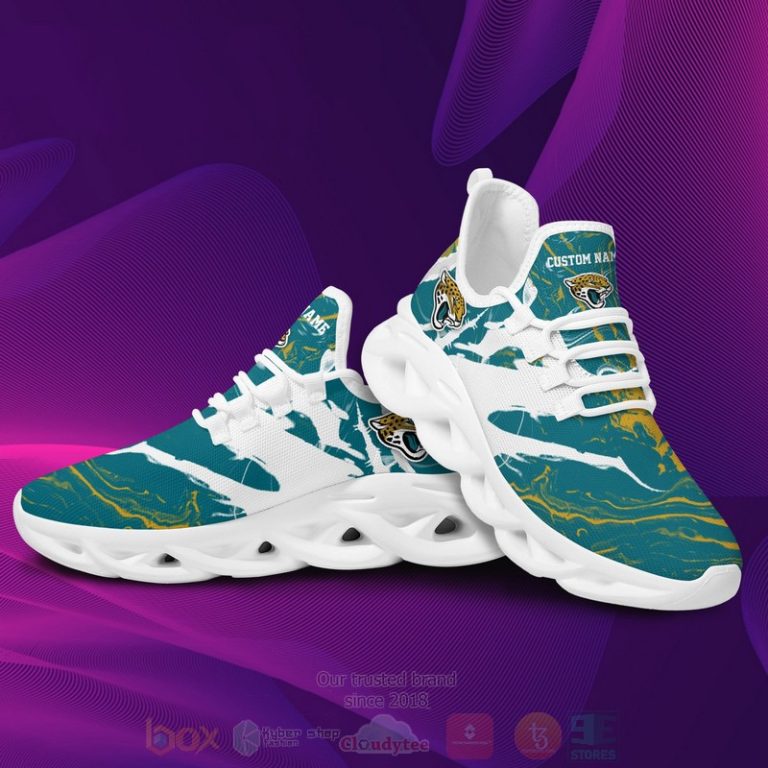Ideafootwear Jacksonville Jaguars Max Soul Shoes Sneakers For Men And Women