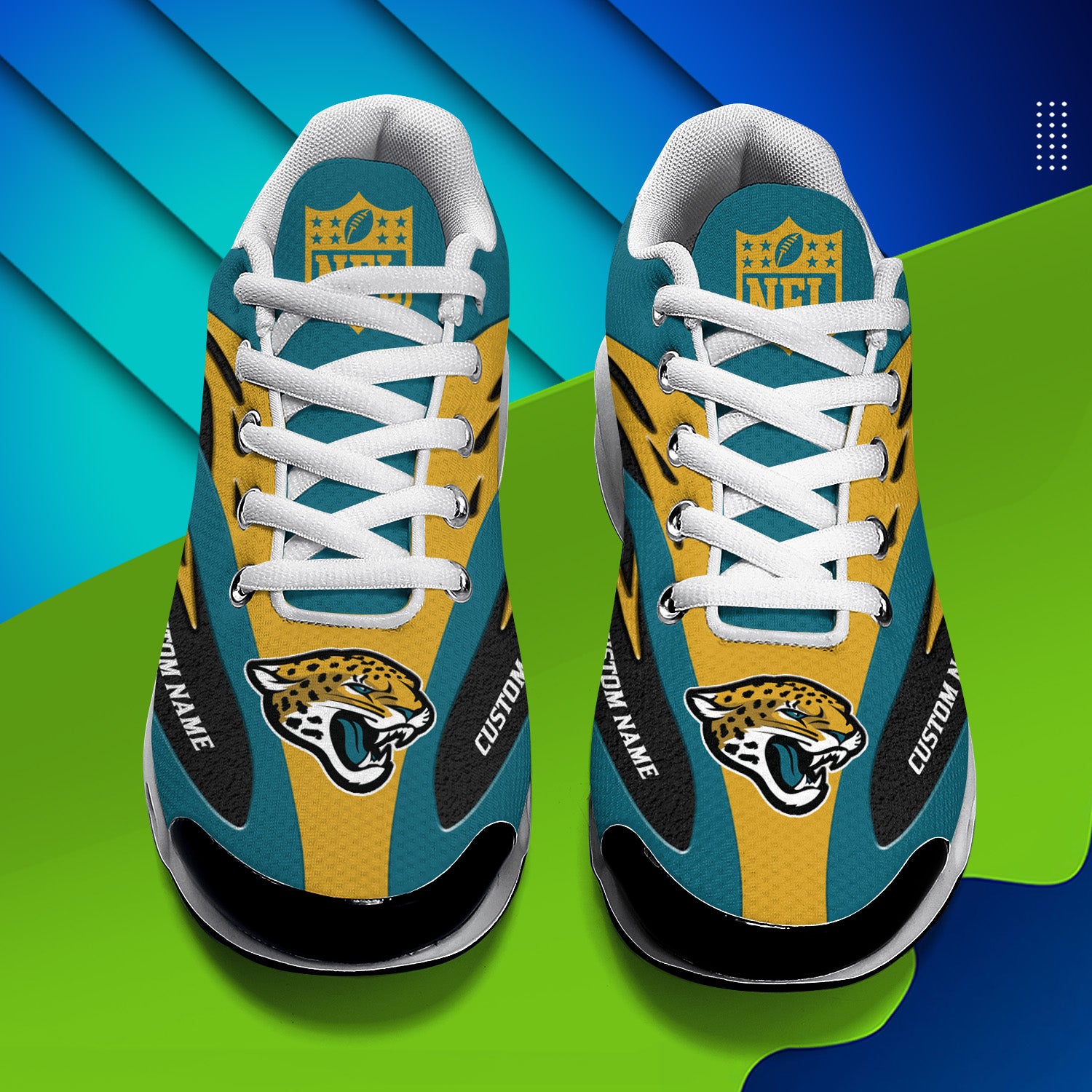 Ideafootwear Jacksonville Jaguars TN Shoes Sneakers For Men And Women