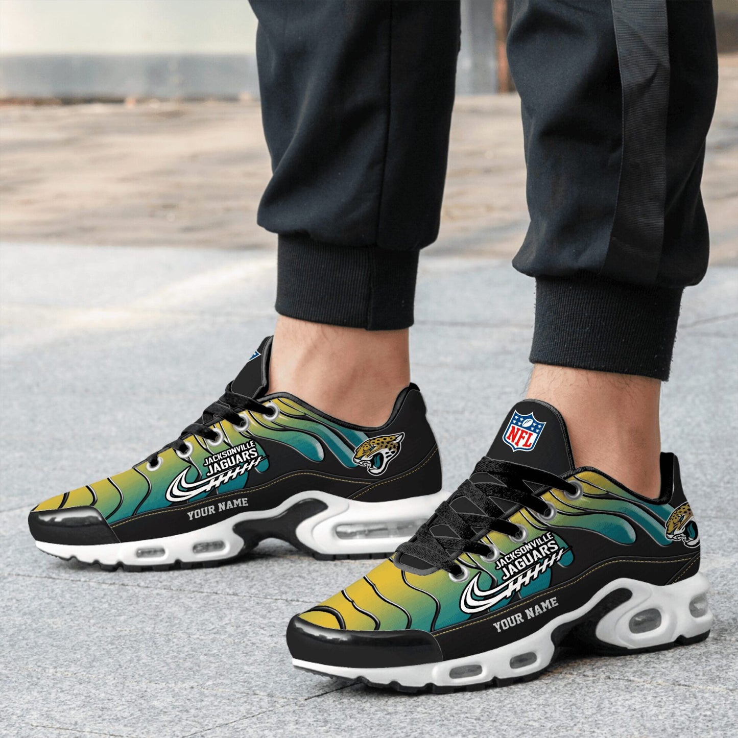 Ideafootwear Jacksonville Jaguars TN Shoes Sneakers For Men And Women