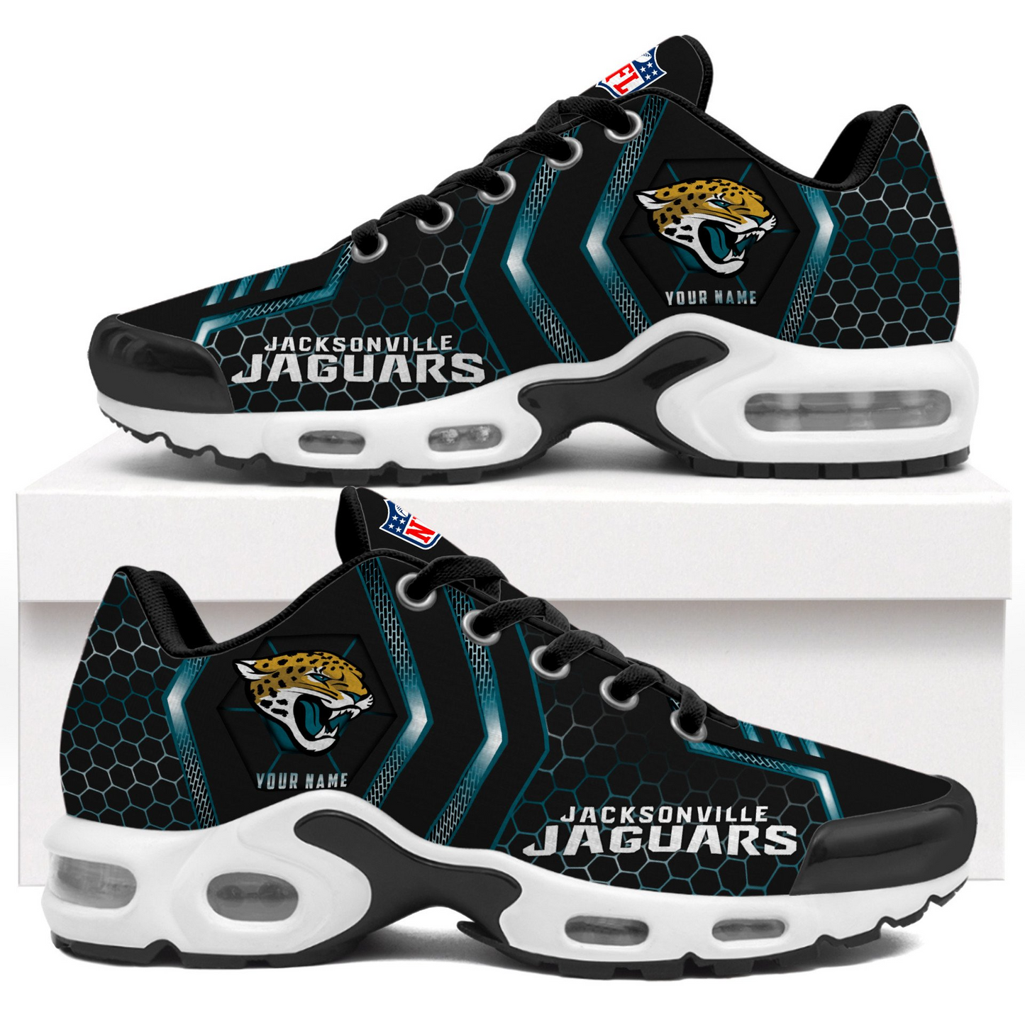 Ideafootwear Jacksonville Jaguars TN Shoes Sneakers For Men And Women