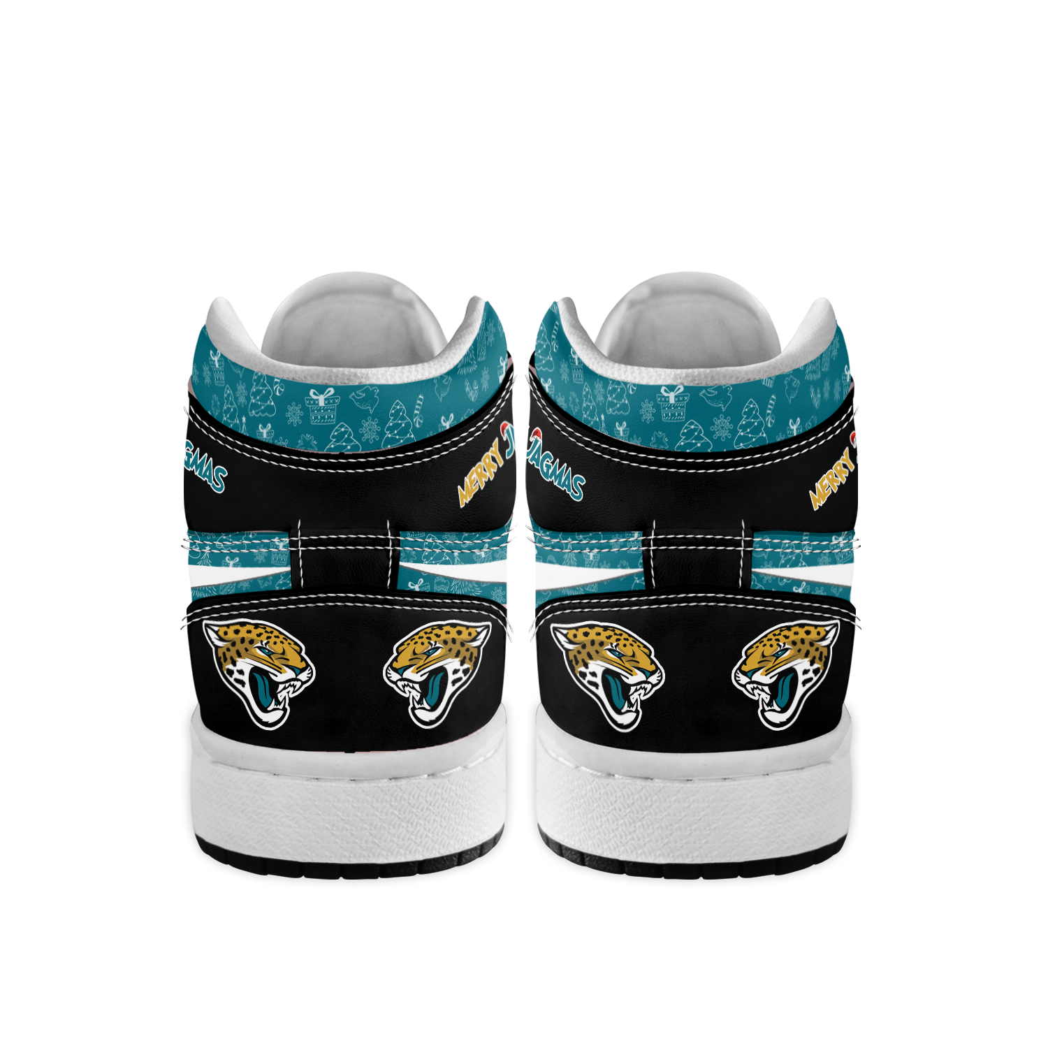 Ideafootwear Jacksonville Jaguars x NFL x The Grinch x Christmas AJ1 High Sneakers Shoes For Men And Women