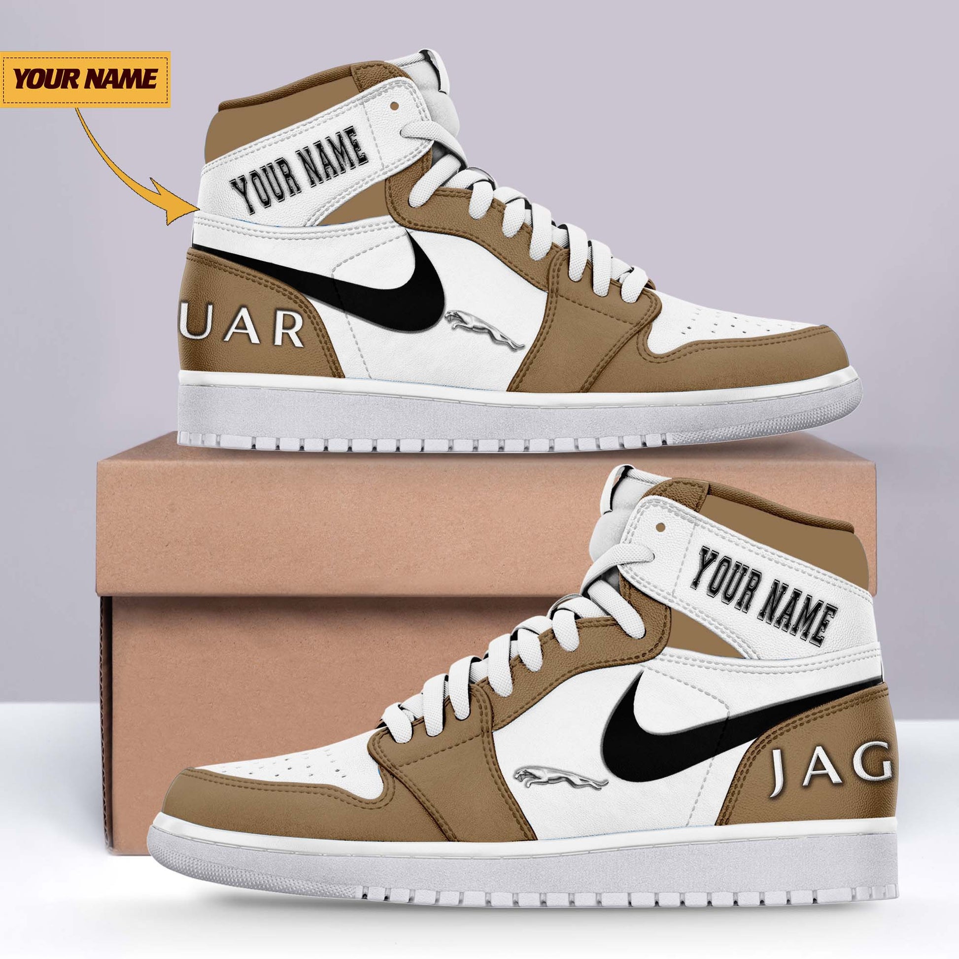 Ideafootwear Jaguar AJ1 High Sneakers Shoes For Men And Women