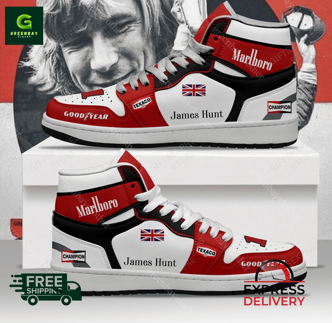 Ideafootwear James Hunt AJ1 High Sneakers Shoes For Men And Women