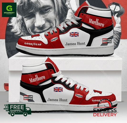 Ideafootwear James Hunt AJ1 High Sneakers Shoes For Men And Women