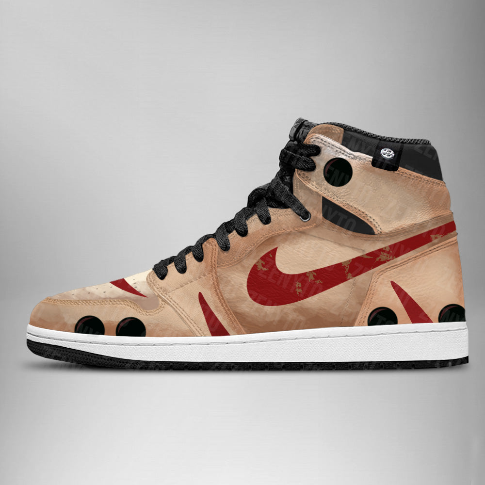 Ideafootwear Jason Voorhees Halloween AJ1 High Sneakers Shoes For Men And Women