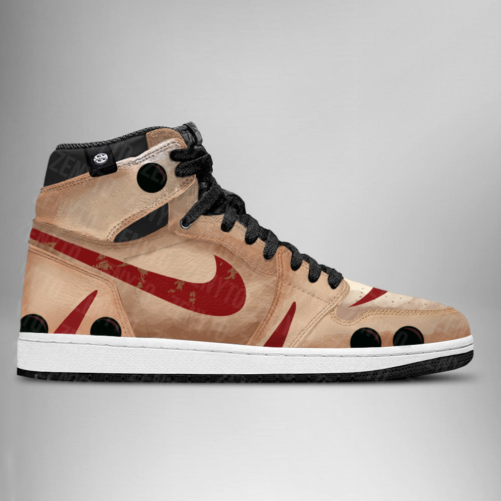 Ideafootwear Jason Voorhees Halloween AJ1 High Sneakers Shoes For Men And Women