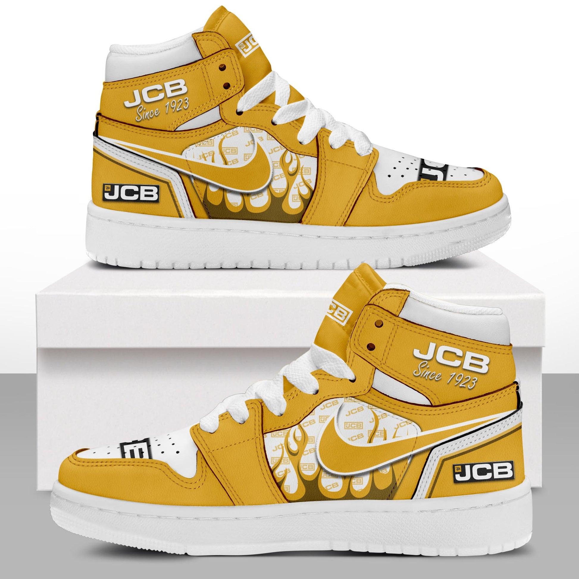 Ideafootwear JCB AJ1 High Sneakers Shoes For Men And Women