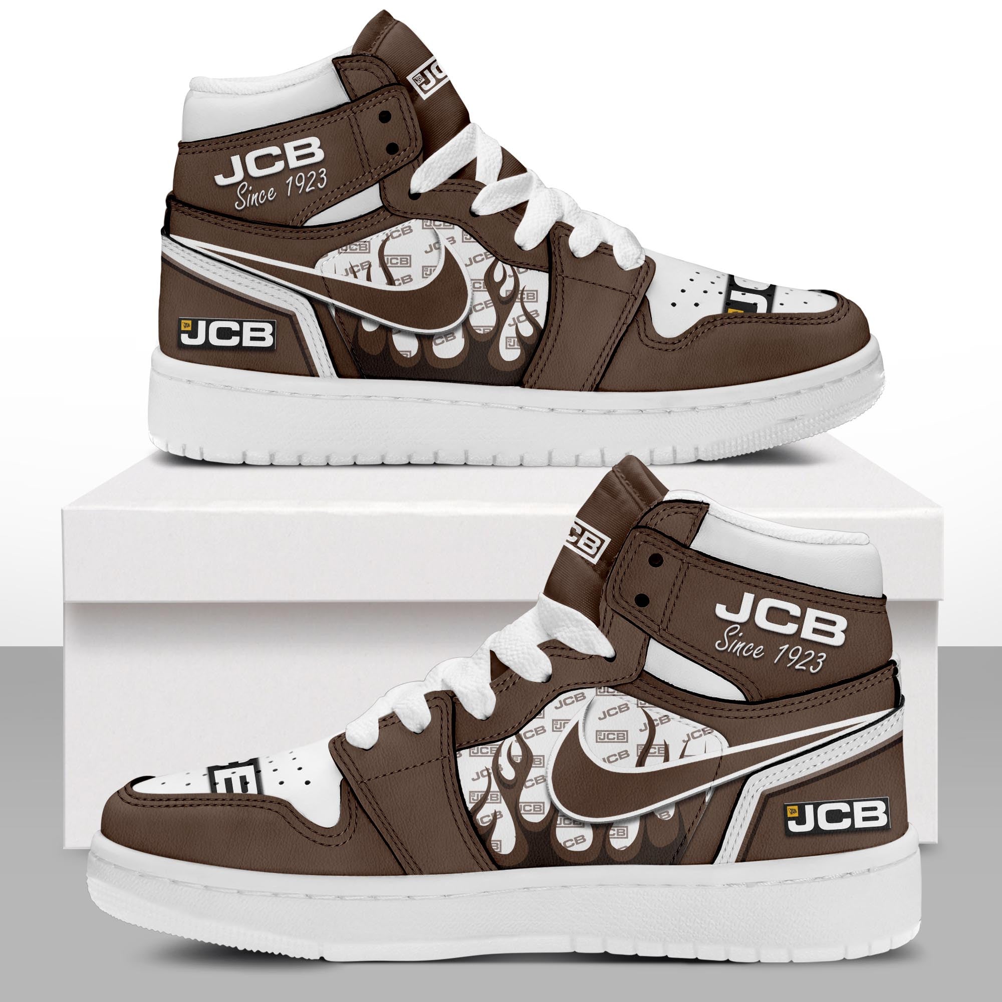 Ideafootwear JCB AJ1 High Sneakers Shoes For Men And Women