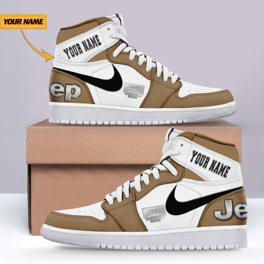 Ideafootwear Jeep AJ1 High Sneakers Shoes For Men And Women