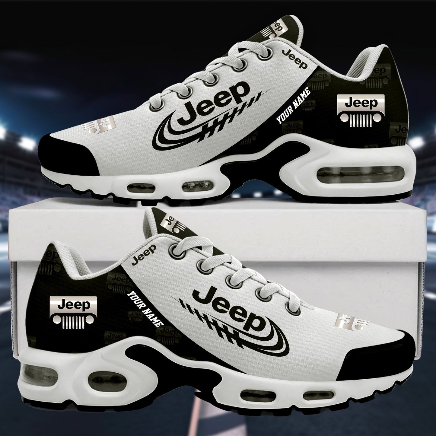 Ideafootwear Jeep TN Shoes Sneakers For Men And Women