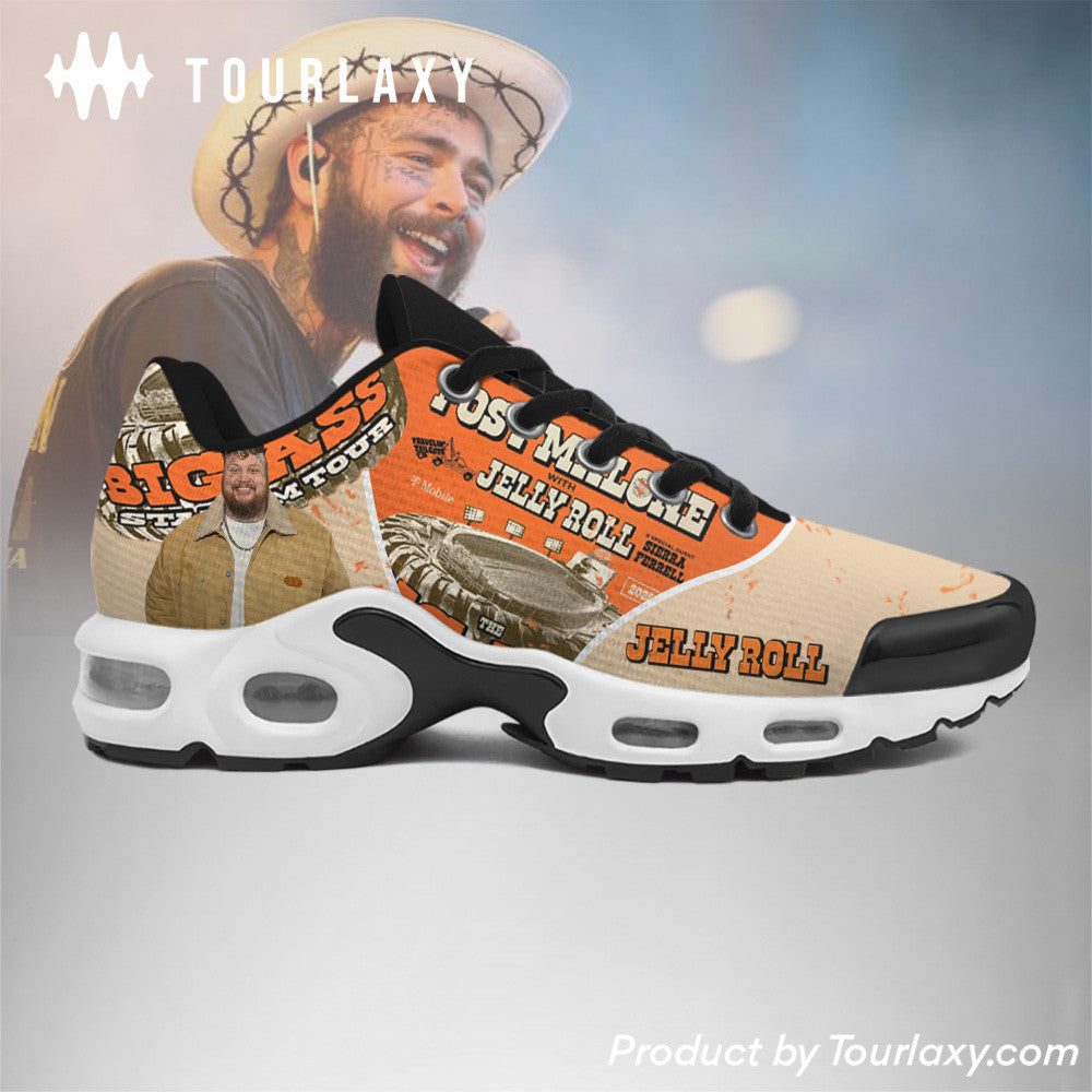 Ideafootwear Jelly Roll x Post Malone TN Shoes Sneakers For Men And Women