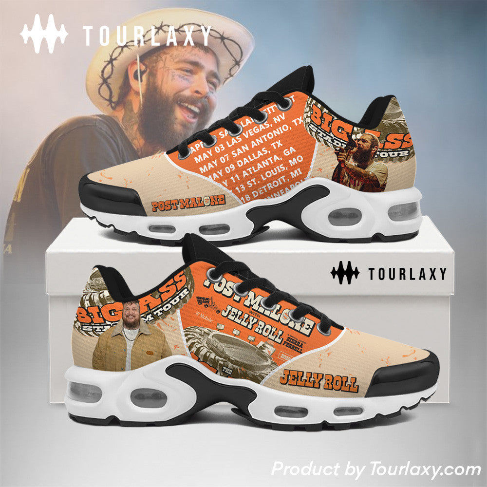Ideafootwear Jelly Roll x Post Malone TN Shoes Sneakers For Men And Women