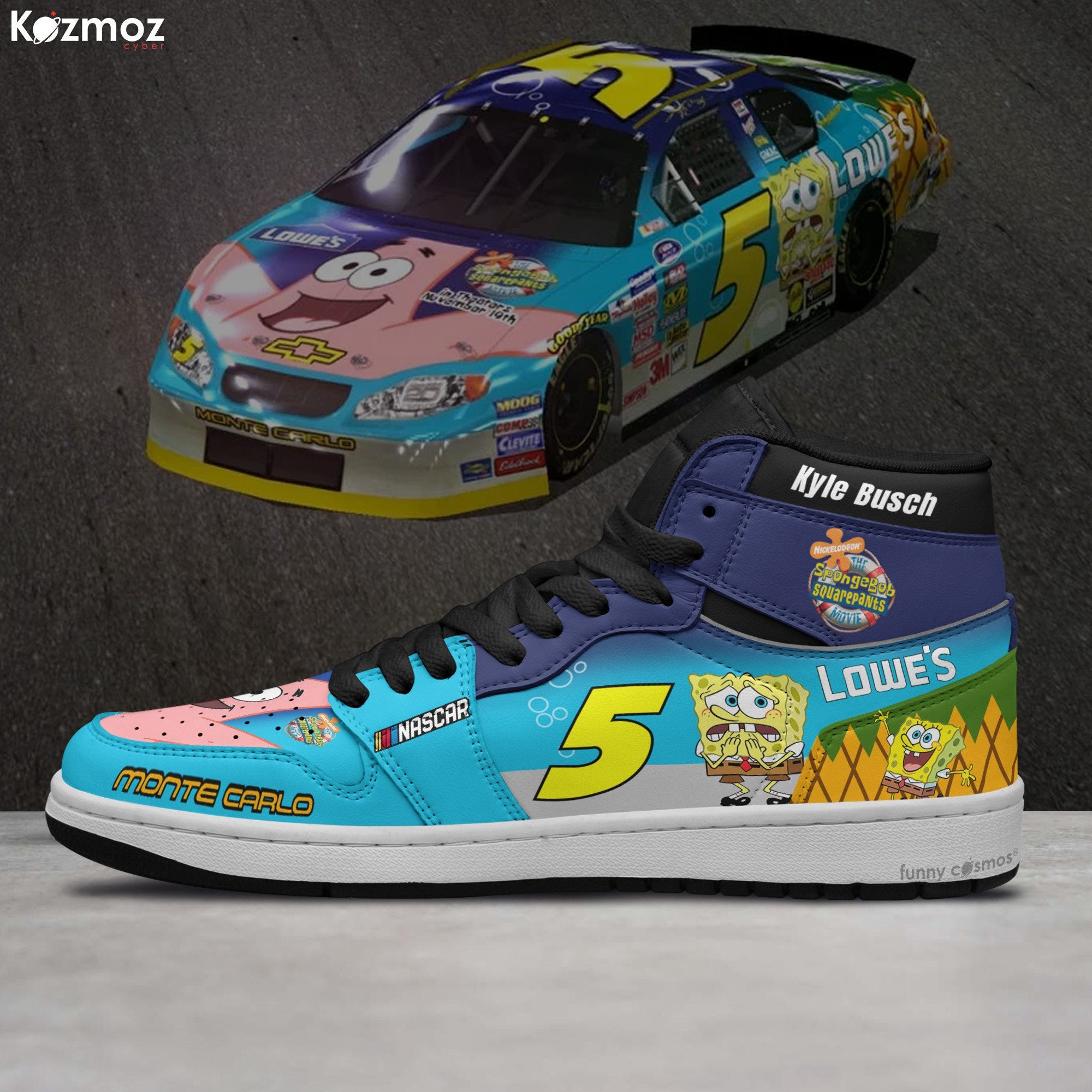 Ideafootwear Jimmie Johnson AJ1 High Sneakers Shoes For Men And Women