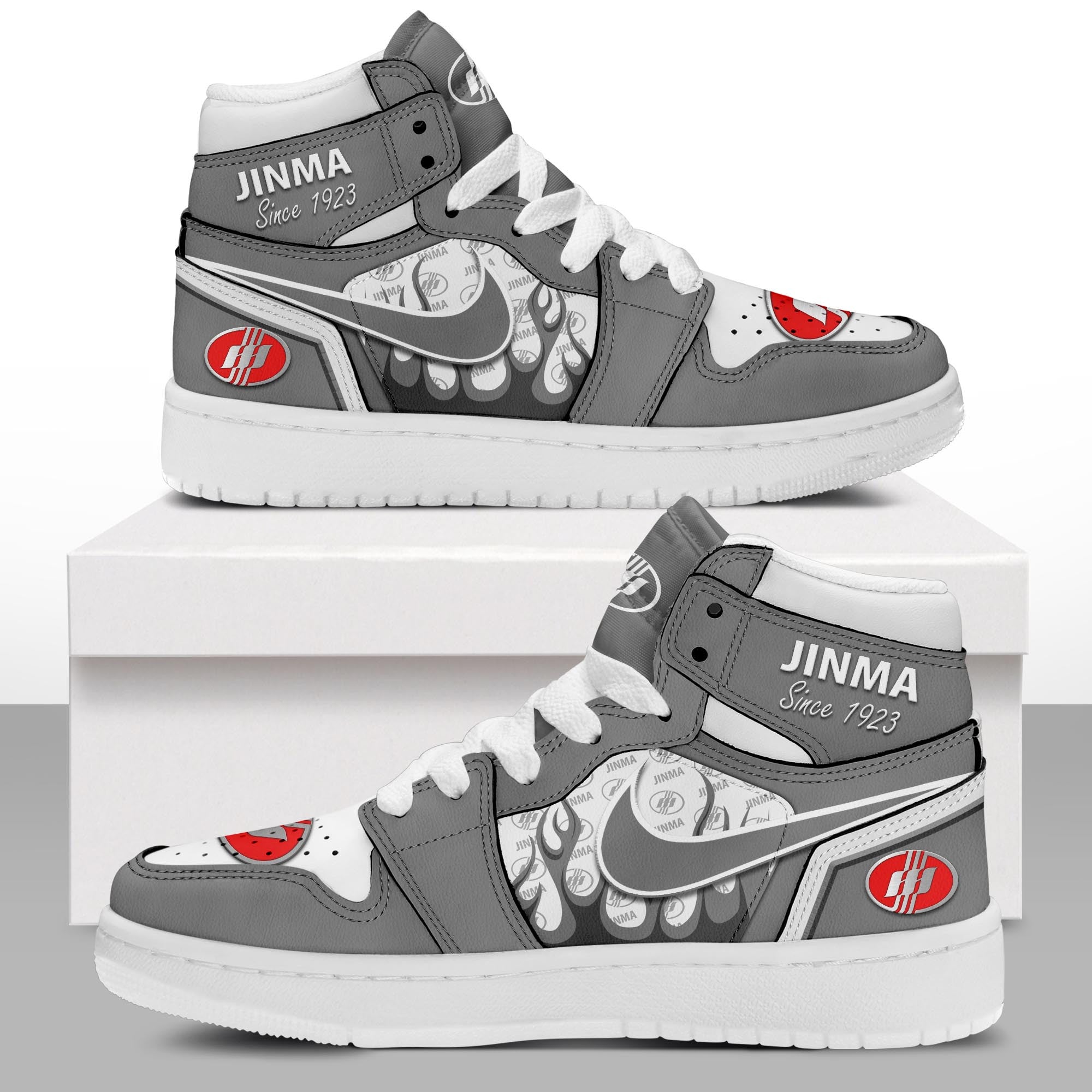 Ideafootwear Jinma AJ1 High Sneakers Shoes For Men And Women