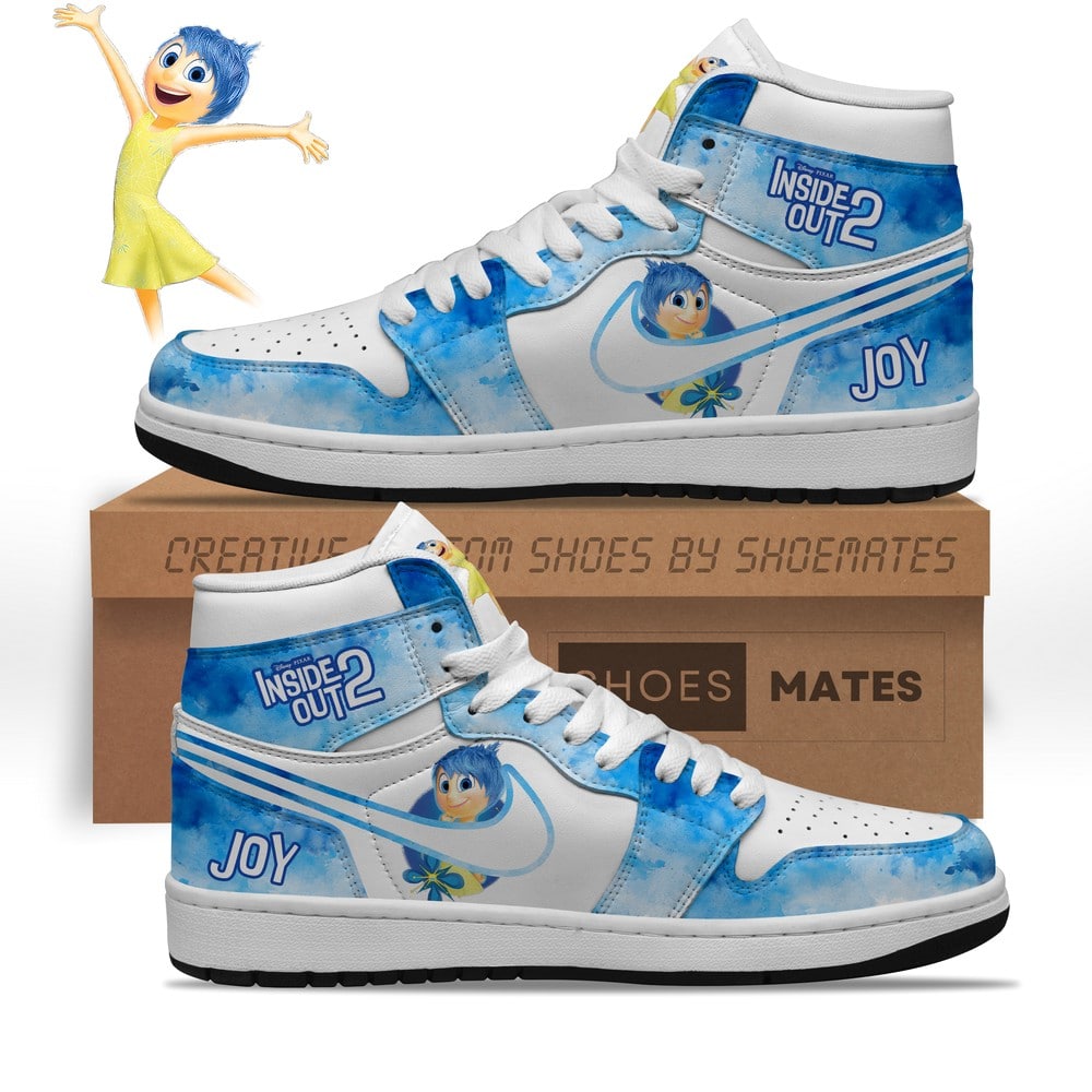 Ideafootwear Joy Inside Out AJ1 High Sneakers Shoes For Men And Women