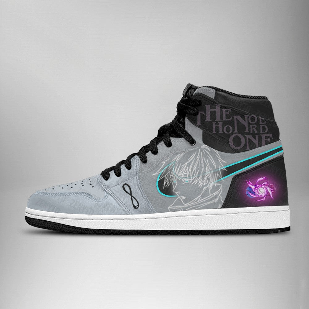Ideafootwear Jujutsu Kaisen AJ1 High Sneakers Shoes For Men And Women