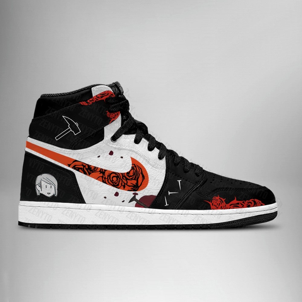 Ideafootwear Jujutsu Kaisen AJ1 High Sneakers Shoes For Men And Women