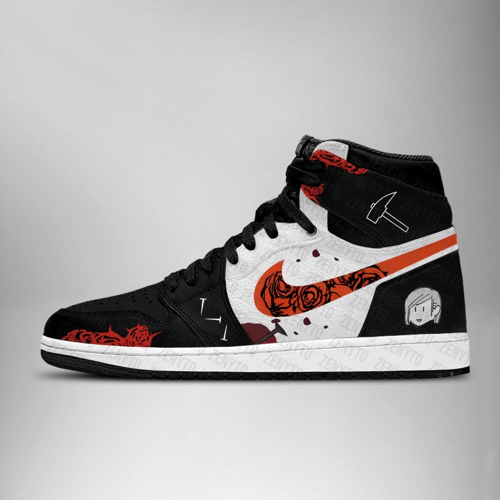 Ideafootwear Jujutsu Kaisen AJ1 High Sneakers Shoes For Men And Women