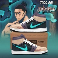Ideafootwear Jujutsu Kaisen AJ1 High Sneakers Shoes For Men And Women