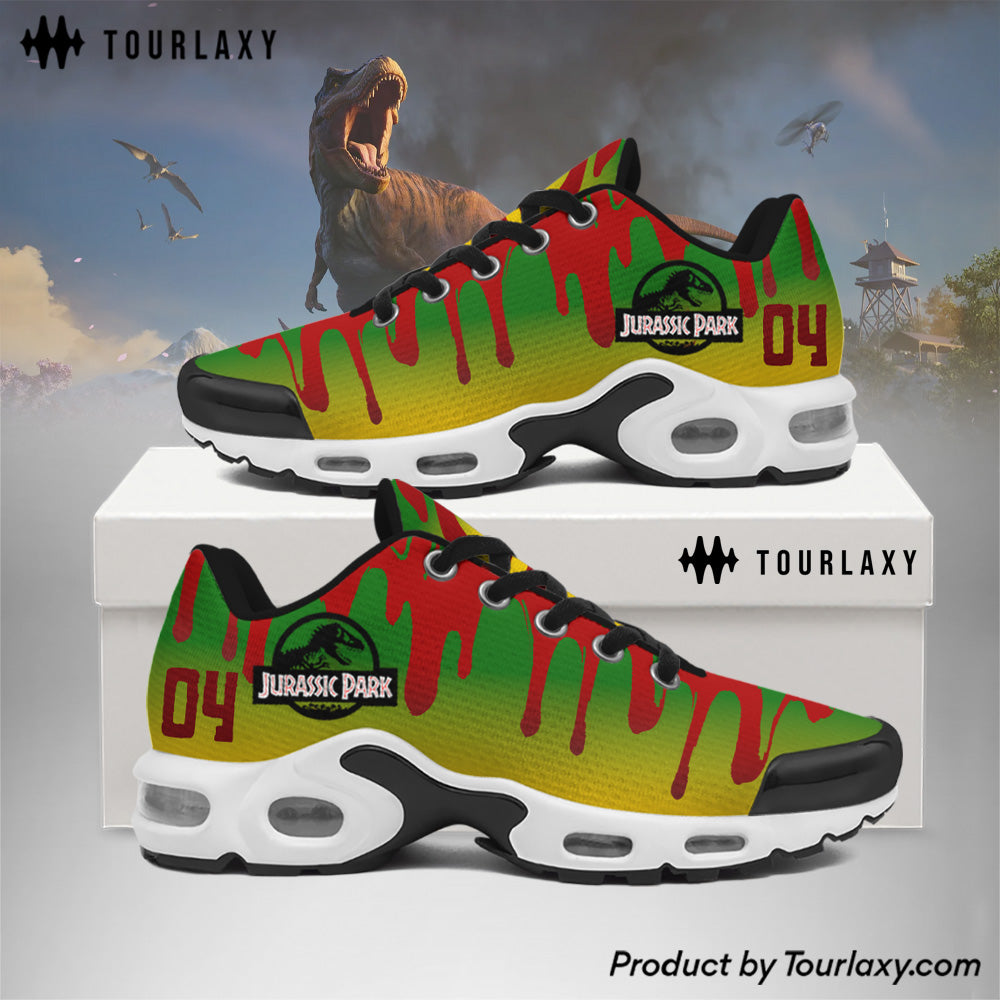 Ideafootwear Jurassic Park TN Shoes Sneakers For Men And Women