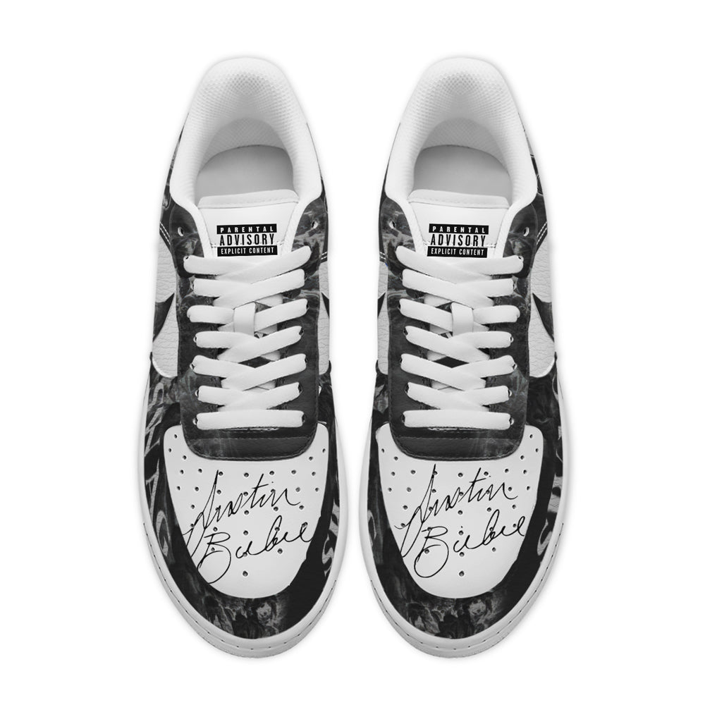 Ideafootwear Justin Bieber Air Low-Top Sneakers Shoes For Men And Women 2